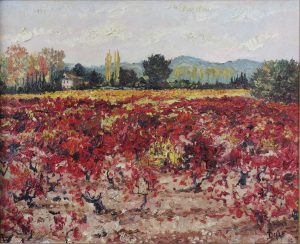 12f-les-vignes-rouges-automne-1962-a-arles
