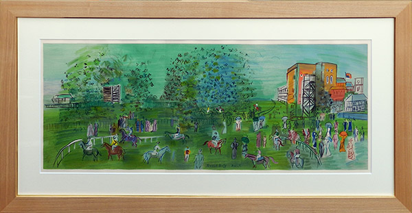 アスコット競馬場 銀座の絵画販売 買取の画廊 翠波画廊