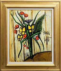 ベルナール ビュッフェ 絵画販売 東京 銀座 京橋の翠波画廊