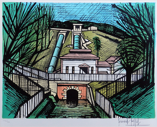 ベルナール ビュッフェ 絵画販売 東京 銀座 京橋の翠波画廊