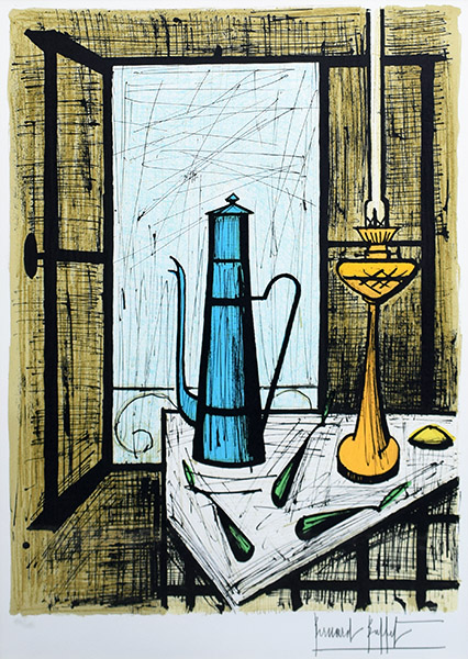 ベルナール ビュッフェ 絵画販売 東京 銀座 京橋の翠波画廊