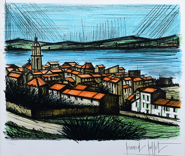 ベルナール ビュッフェ 絵画販売 東京 銀座 京橋の翠波画廊