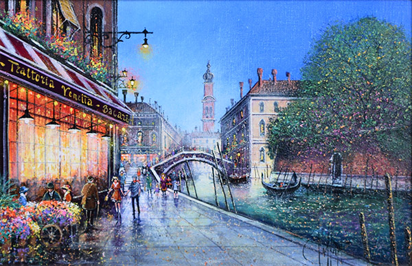 ギィ・デサップ作品紹介｜ベニス（H）｜銀座の絵画販売・買取の画廊ー