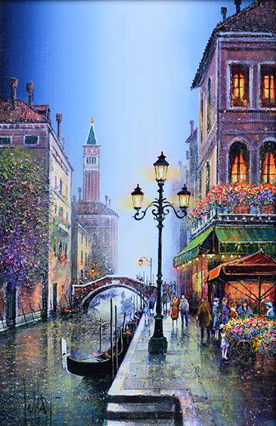 ギィ・デサップ作品紹介｜ベニス（V）｜銀座の絵画販売・買取の画廊ー