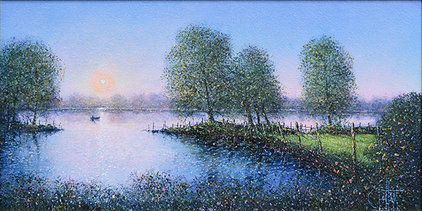 ギィ・デサップ作品紹介｜パリ、エッフェル塔、夜｜銀座の絵画販売