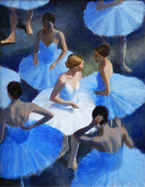 舞台裏のエトワール - アート・絵画の販売、買取なら銀座のアート