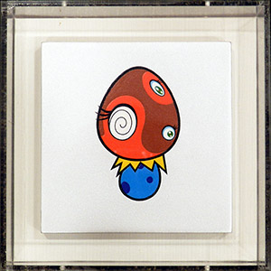 きのこ（赤） - 翠波画廊 | 絵画販売、絵画買取 - 東京・銀座の画廊