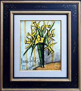 ベルナール・ビュッフェ｜水仙