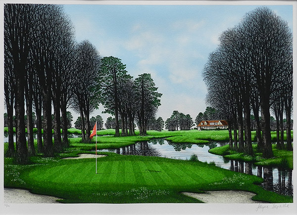 クレメント・アデール・ゴルフ17番ホール - アート・絵画の販売