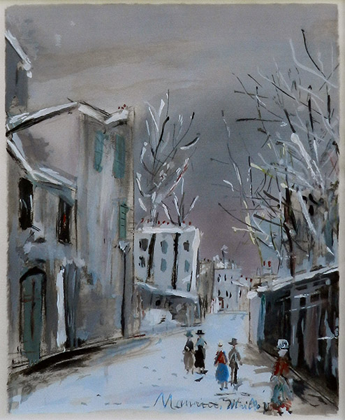 幻の村：古きサン＝ヴァンサン通り - アート・絵画の販売、買取なら