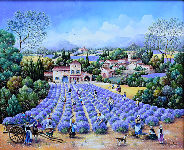 シルヴィ・マルセル | 絵画販売 - 東京・銀座の翠波画廊