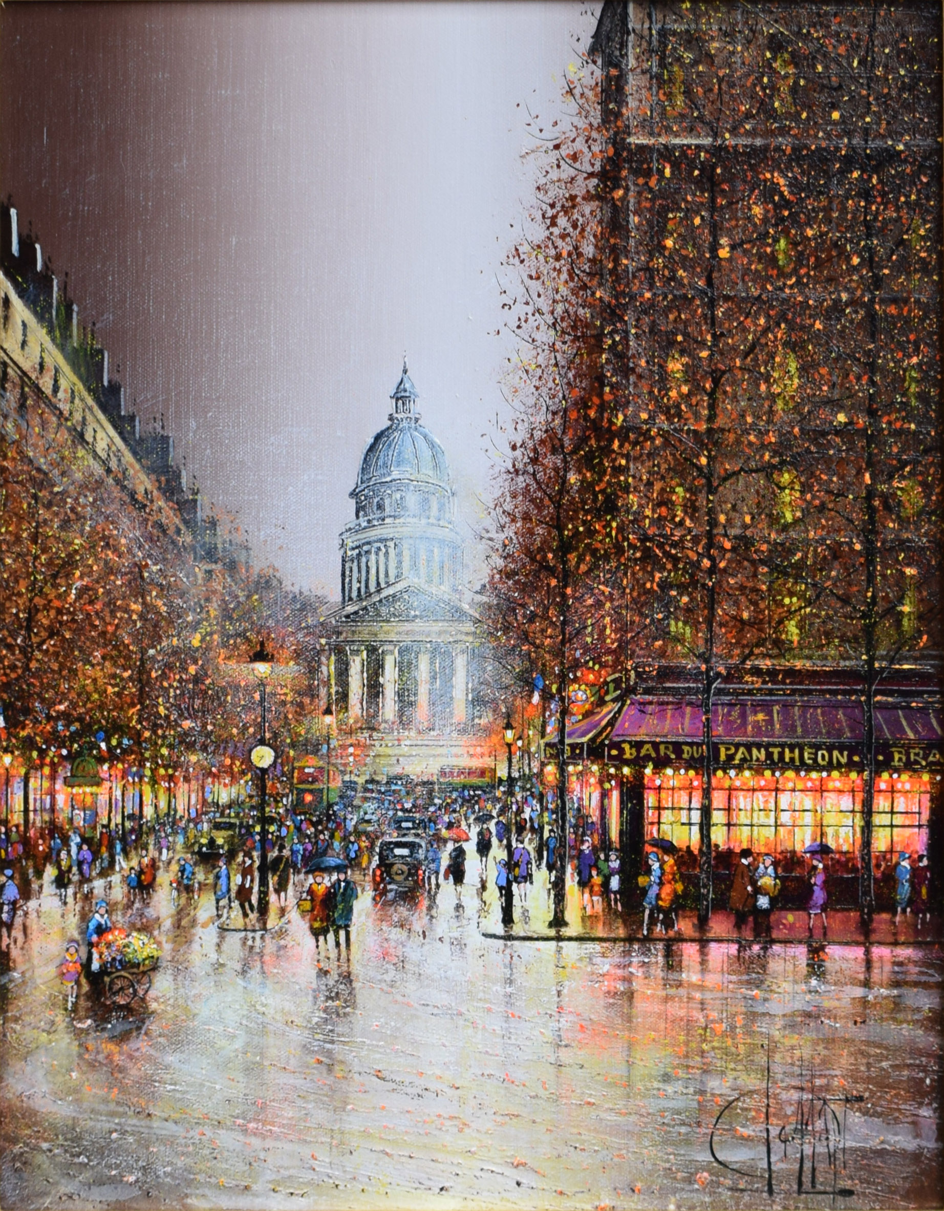 ギィ デサップ作品紹介 パリ ル パンテオン V 銀座の絵画販売 買取の画廊ー翠波画廊