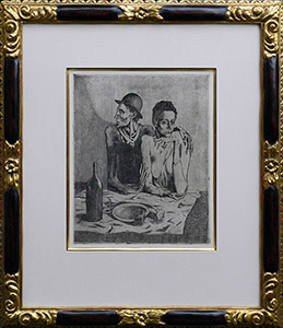 貧しき食事 - 翠波画廊 | 絵画販売、絵画買取 - 東京・銀座