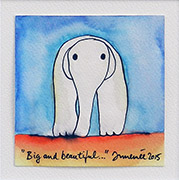 大きくてきれい・・・・（ゾウ） - アート・絵画の販売、買取なら銀座