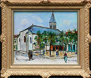 モーリス・ユトリロ、MauriceUtrillo、モンマニーの教会 モーリス