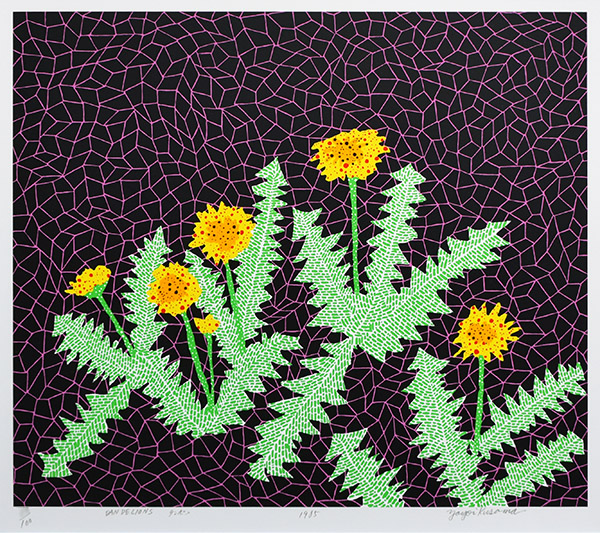 草間彌生作品紹介|タンポポ|銀座の絵画販売・買取の画廊ー翠波画廊 草間彌生作品紹介|タンポポ|銀座の絵画販売・買取の画廊ー翠波画廊
