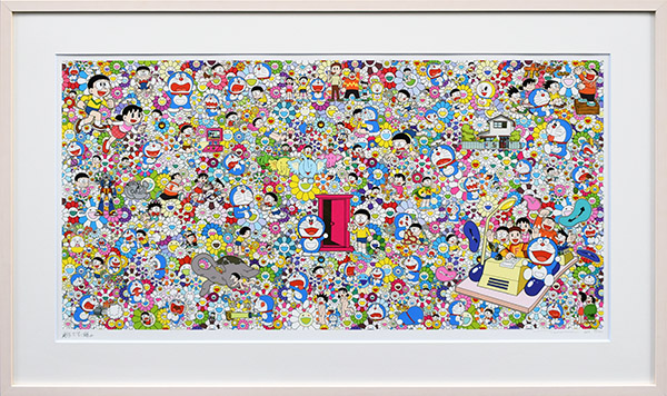 100 の保証 300部限定作品 村上隆 ドラえもん あんなこといいな できたらいいな 版画 Www Qiraatafrican Com