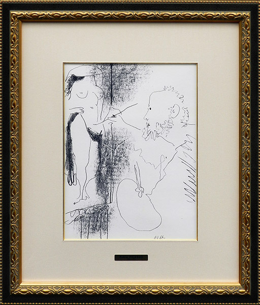 リトグラフＩＶ：裸婦を描く画家 - 翠波画廊 | 絵画販売、絵画買取 