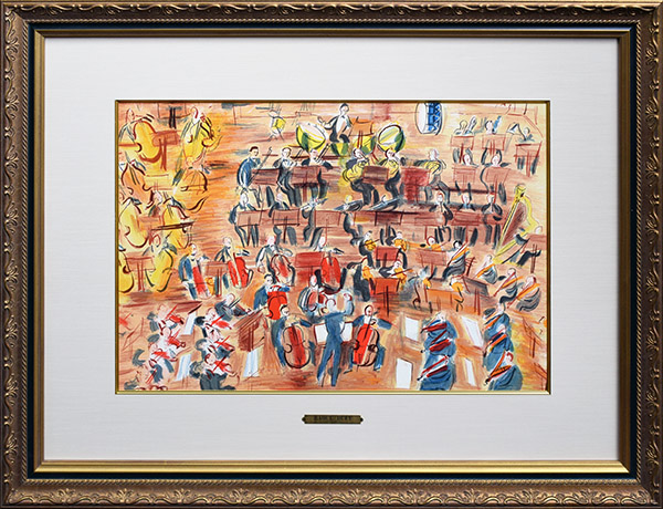 天使のコンサート：オーケストラ - 翠波画廊 | 絵画販売、絵画