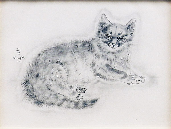 藤田嗣治作品紹介|猫の本:ミラハ|銀座の絵画販売・買取の画廊ー翠波画廊 藤田嗣治作品紹介|猫の本:ミラハ|銀座の絵画販売・買取の画廊ー翠波画廊